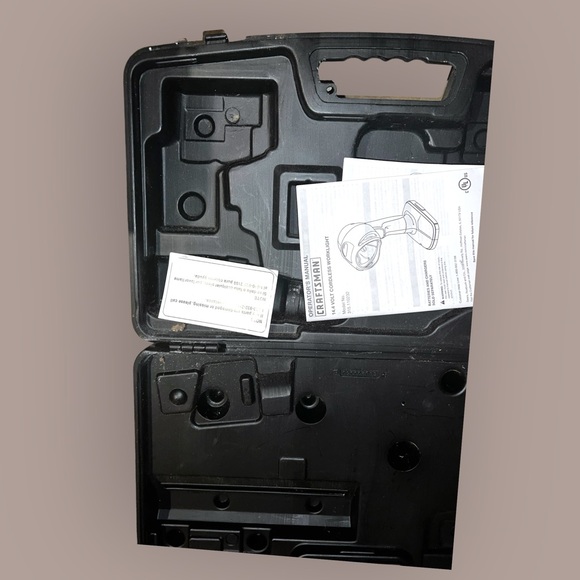 Craftsman Drill & Work Light Carrying Case Only - Picture 7 of 12